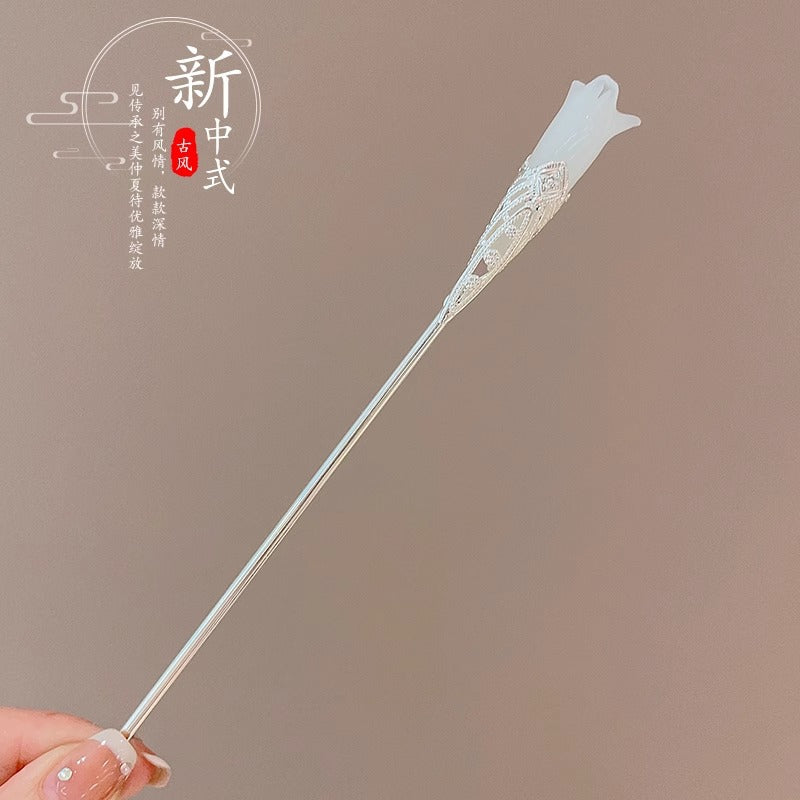 Wholesale Ancient Style Step By Step New Chinese Style Sandalwood Hairpin
